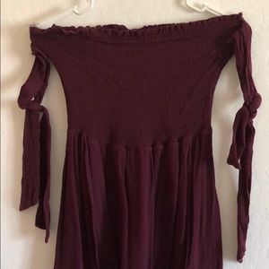 Kendall & Kylie strapless dress